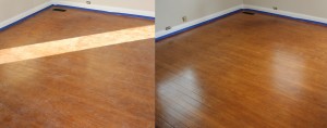Example of Hardwood Floor Renewal