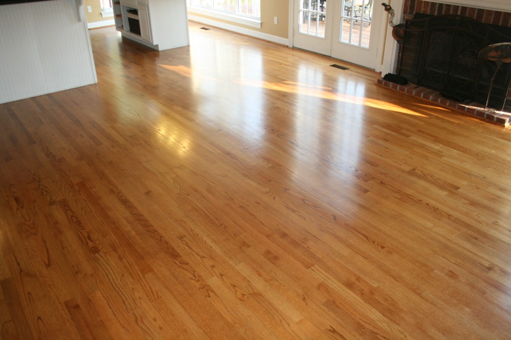 Wood Floor After Sandless Renewal