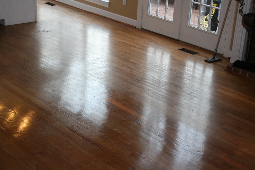 Worn floor causes embarrassment for homeowner